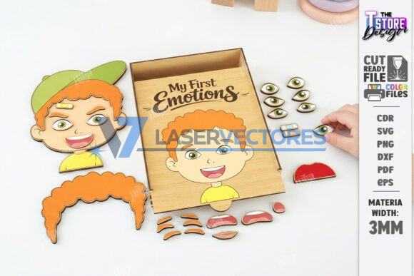 Paquete de rompecabezas facial - Imagen 6