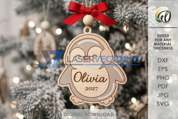 Paquete de adornos navideños para la primera Navidad del bebé - Imagen 11