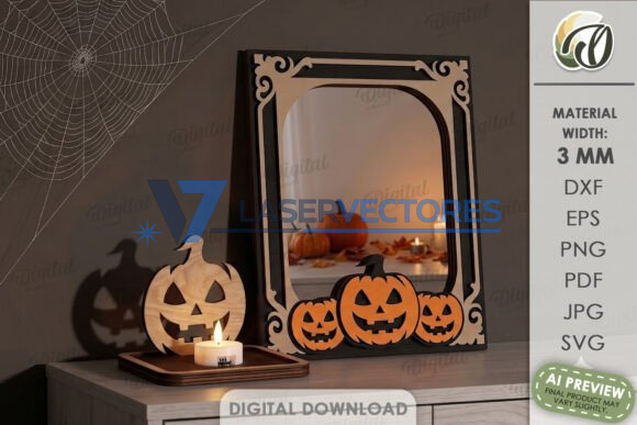 Paquete de portavelas con forma de sombra de Halloween - Imagen 9