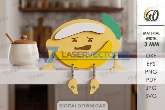 Paquete de divertidos personajes de cocina - Imagen 6