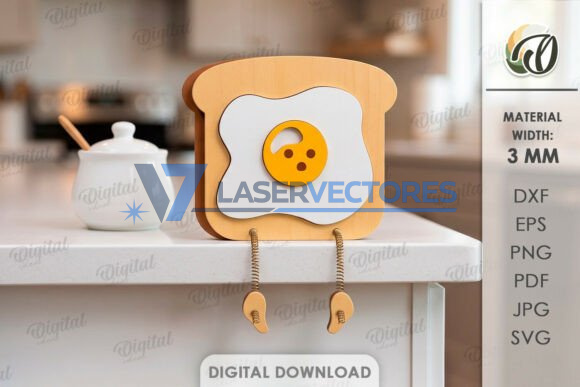 Paquete de divertidos personajes de cocina - Imagen 7