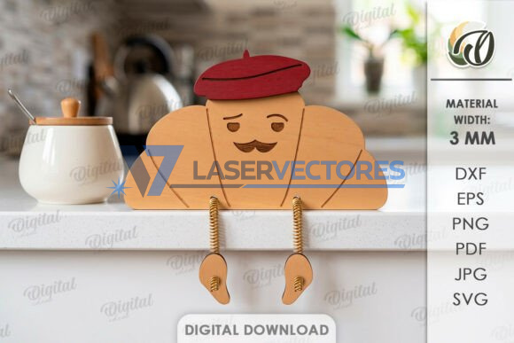 Paquete de divertidos personajes de cocina - Imagen 9