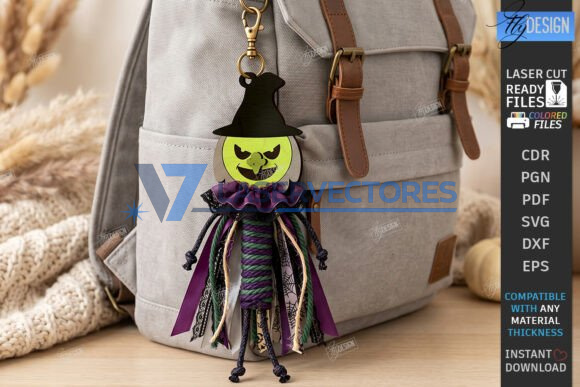 Paquete de llaveros de Halloween - Imagen 4