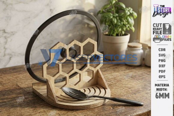 Juego de soportes para tapas Cocina - Imagen 2
