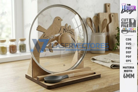 Juego de soportes para tapas Cocina - Imagen 3