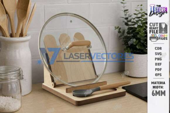 Juego de soportes para tapas Cocina - Imagen 6