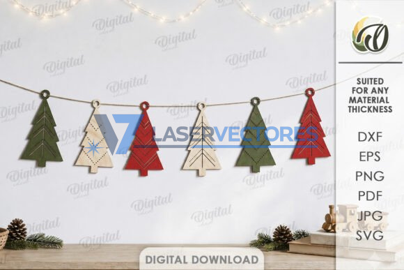 Paquete de banderines navideños - Imagen 5