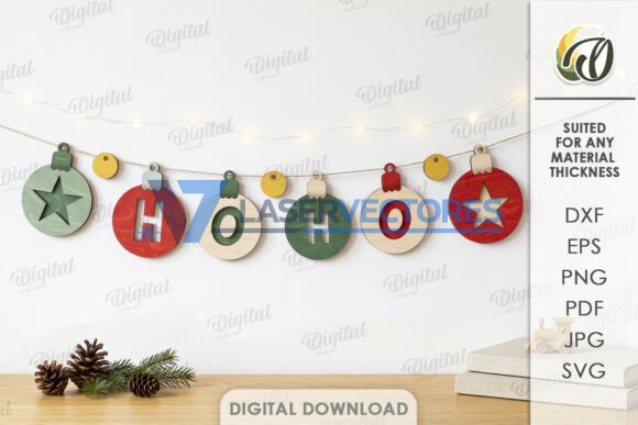 Paquete de banderines navideños - Imagen 7