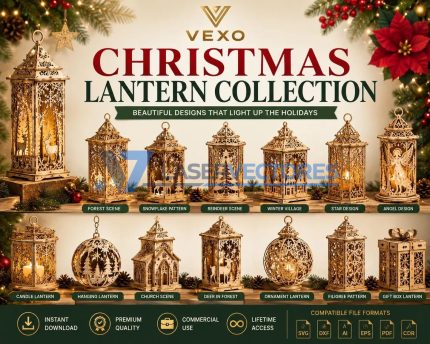 Mega Colección Navideña de Faroles, adornos y Decoraciones