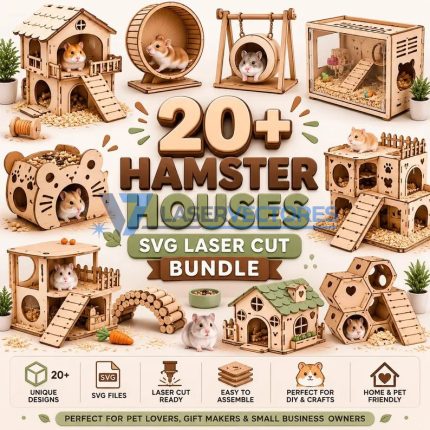 Paquete de casas para hámster