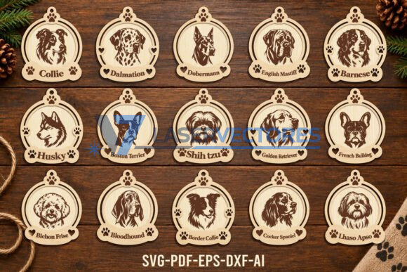 Paquete de adornos navideños para perros - Imagen 6