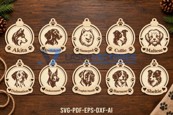 Paquete de adornos navideños para perros - Imagen 7