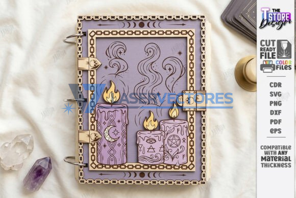Paquete de fundas para cuadernos místicos - Imagen 5