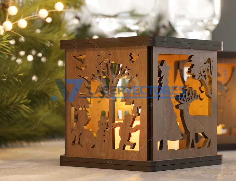 Lámpara de Navidad Luz nocturna Ciervo - Imagen 3
