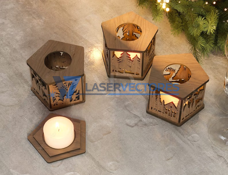 Lámpara de Navidad Luz nocturna Ciervo - Imagen 4