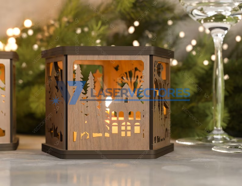 Lámpara de Navidad Luz nocturna Ciervo - Imagen 5