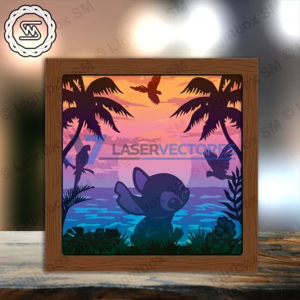 Caja de luz Stitch