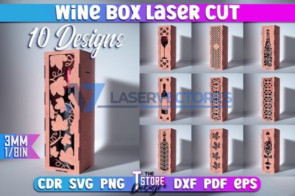 Paquete cajas de vino