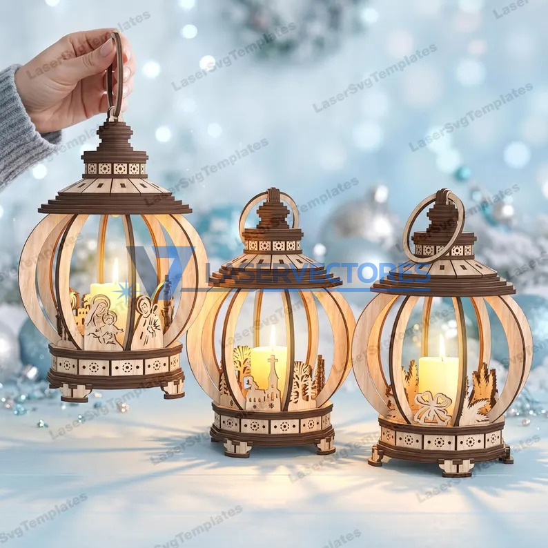Faroles navideños - Imagen 4