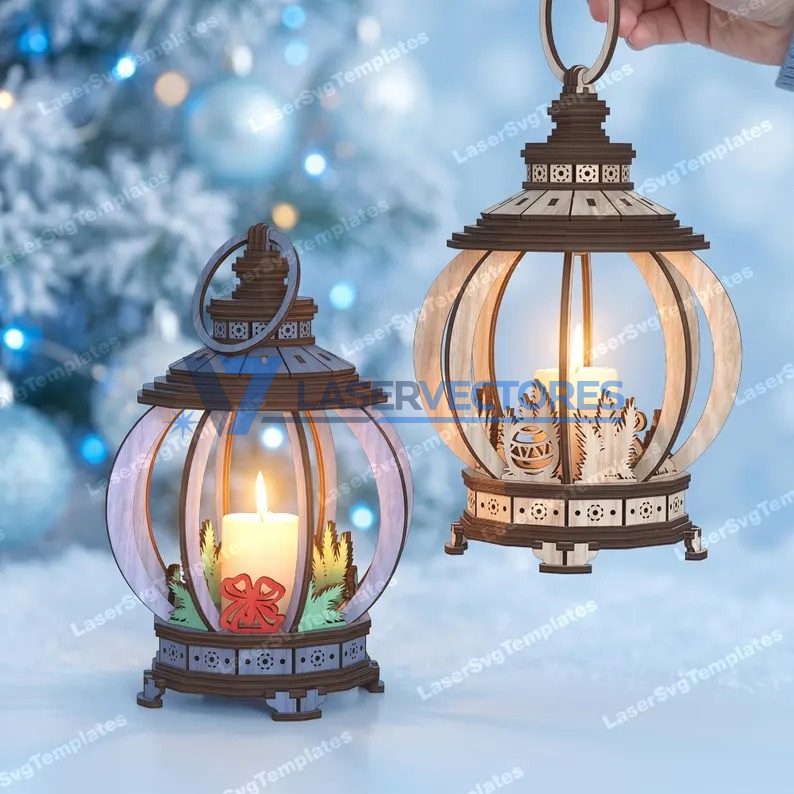 Faroles navideños - Imagen 5