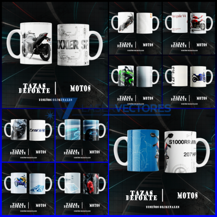 Tazas Motos