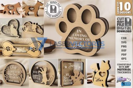 Pack de Cajas de Recuerdo para Mascotas