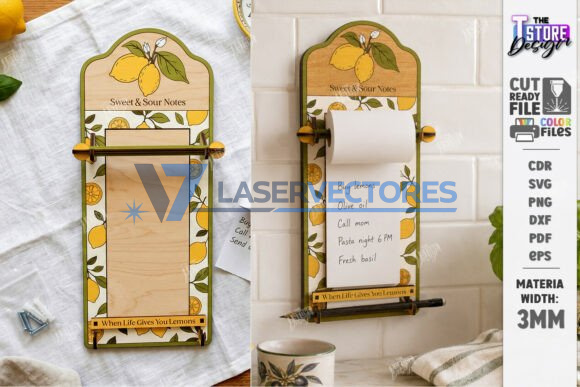Paquete de portanotas de cocina - Imagen 3