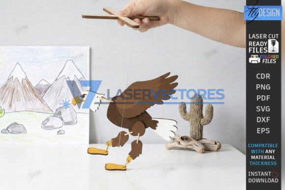 Paquete de marionetas de cuerda - Imagen 5