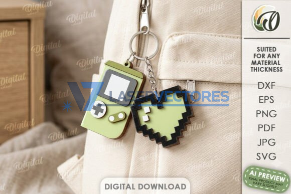Paquete de llaveros adorables - Imagen 3