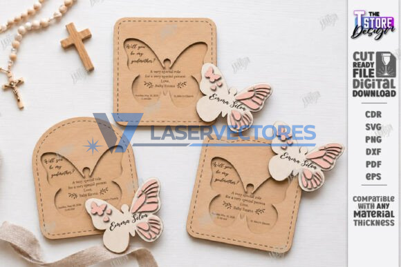 Paquete de invitaciones de bautizo - Imagen 6