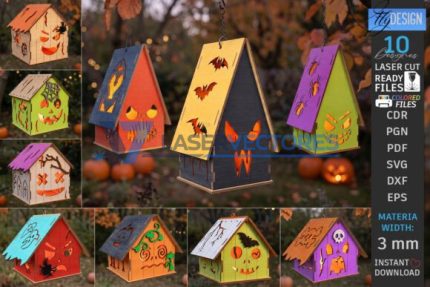 Paquete de linternas para casa embrujada de Halloween