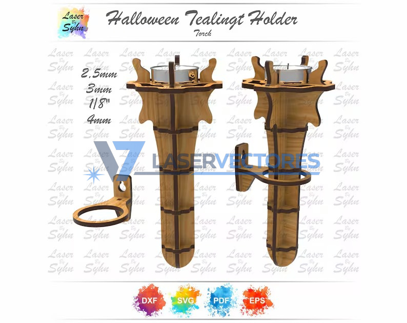 Antorcha Medieval de Pared - Imagen 4