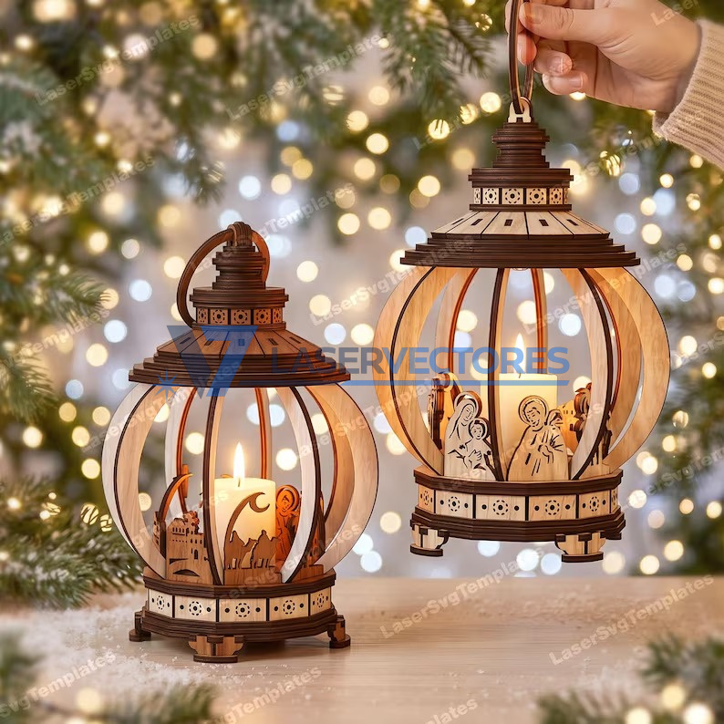 Trío de Faroles Navideños - Imagen 4