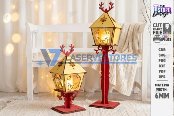 Paquete de linternas navideñas - Imagen 2