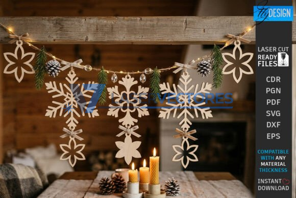Paquete de adornos navideños - Imagen 6