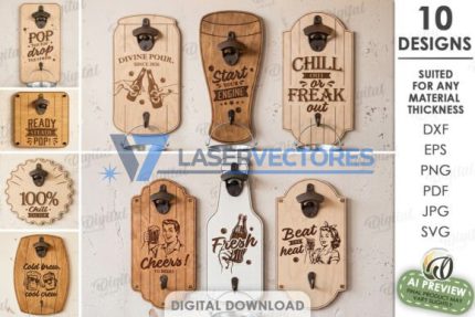 Paquete de abridores de cerveza
