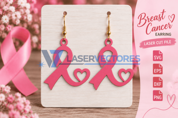 Paquete de pendientes de cáncer de mama - Imagen 6