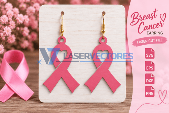 Paquete de pendientes de cáncer de mama - Imagen 7