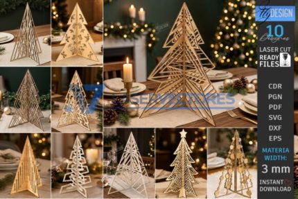 Paquete de árboles de Navidad