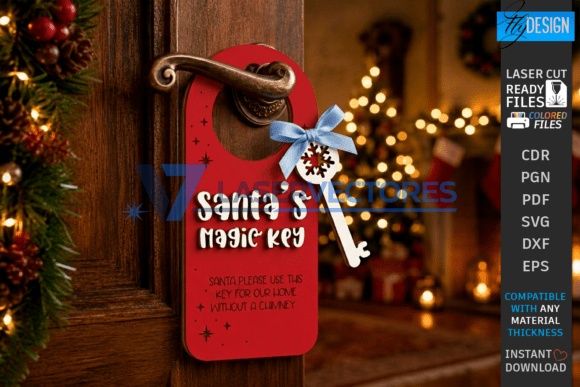Paquete de llaves mágicas de Papá Noel - Imagen 3