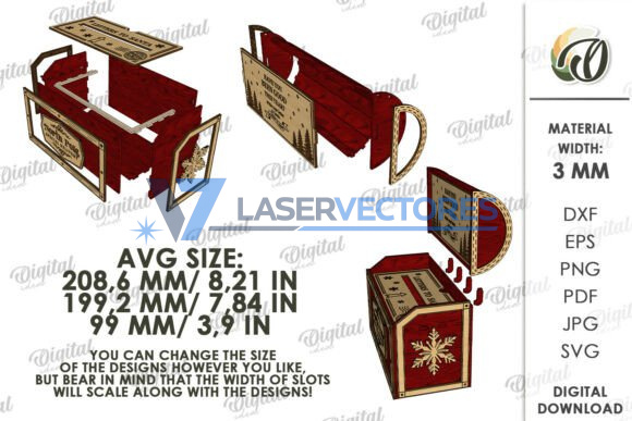 Buzón de Navidad para cartas de Papá Noel - Imagen 2
