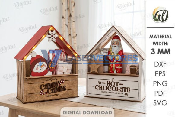 Paquete de puestos de mercado navideño - Imagen 2