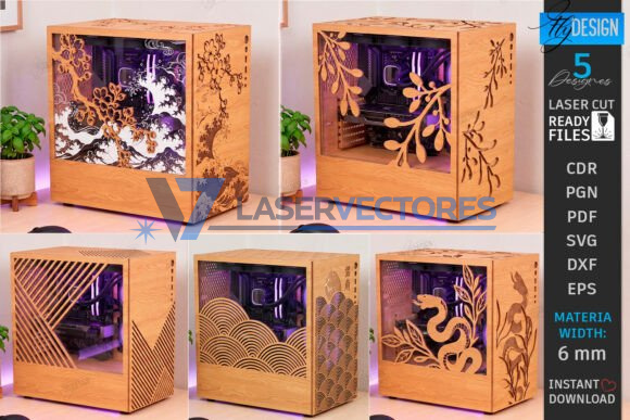 Paquete de cubiertas decorativas para carcasas de PC