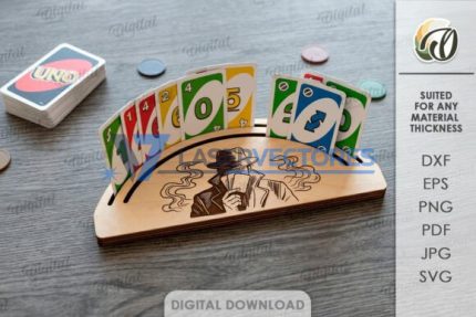 Soporte para cartas de juego