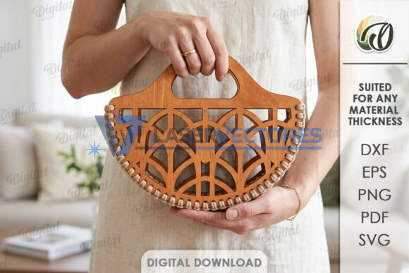 Paquete de bolsos de madera - Imagen 3