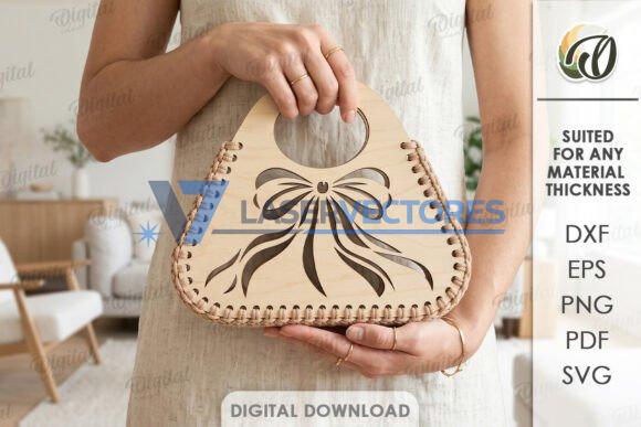 Paquete de bolsos de madera - Imagen 4