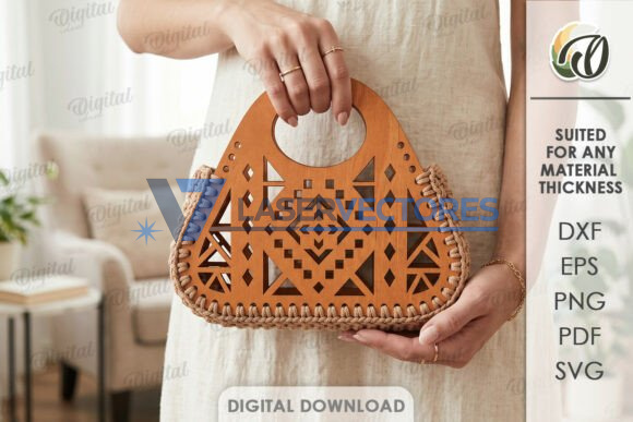 Paquete de bolsos de madera - Imagen 5