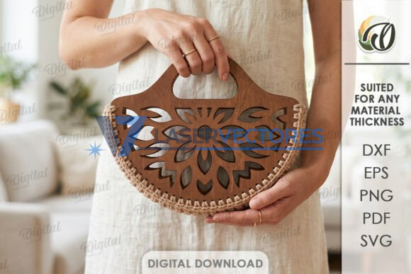Paquete de bolsos de madera - Imagen 7