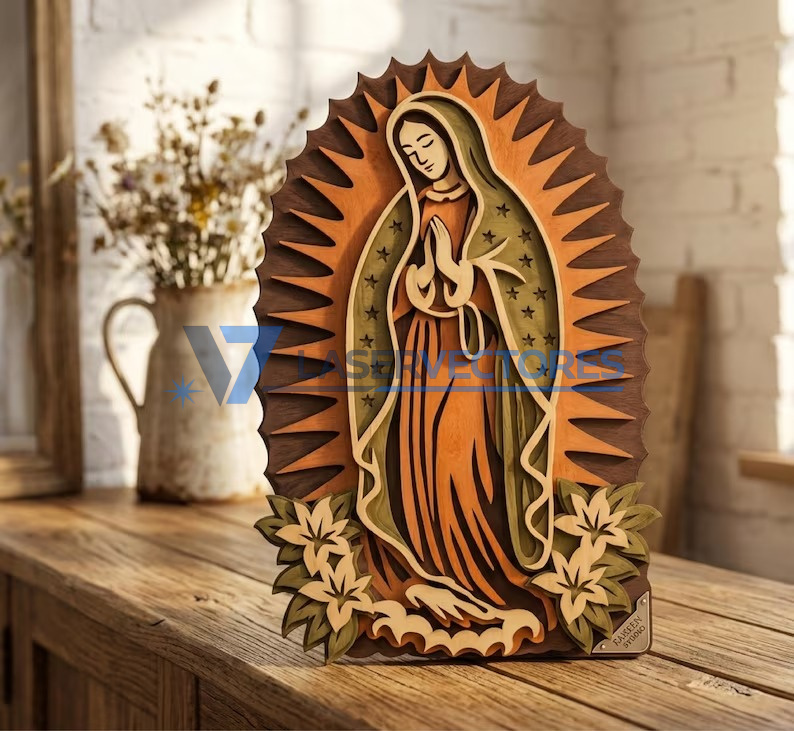 Virgen de Guadalupe en Capas