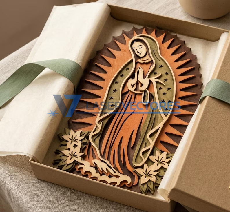 Virgen de Guadalupe en Capas - Imagen 2